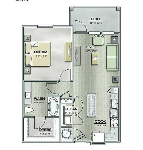 Floor plan A1