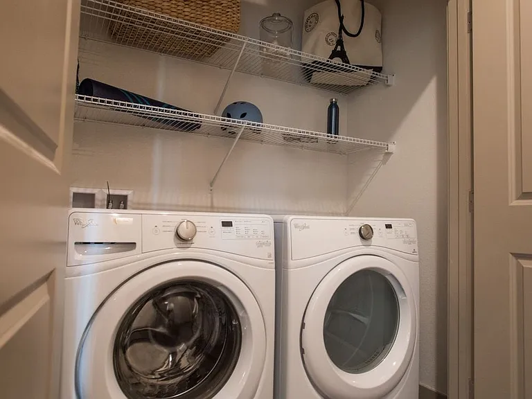 In-unit washer and dryer