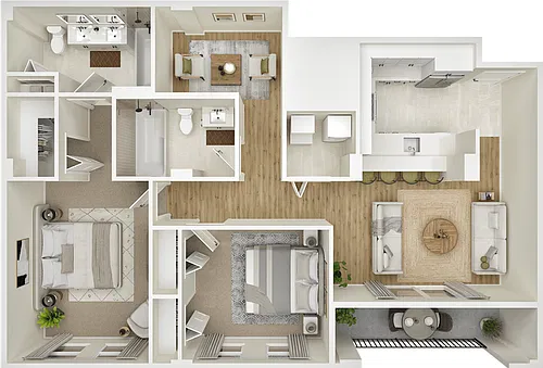 Floor plan Floorplan E
