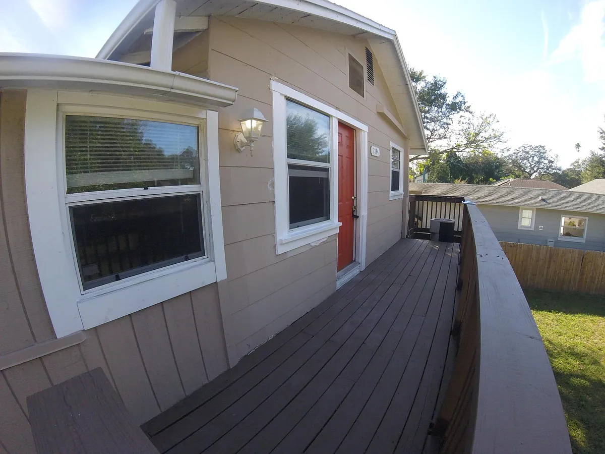 front deck and entry to second story apartment - 2144 7th Ave N #1