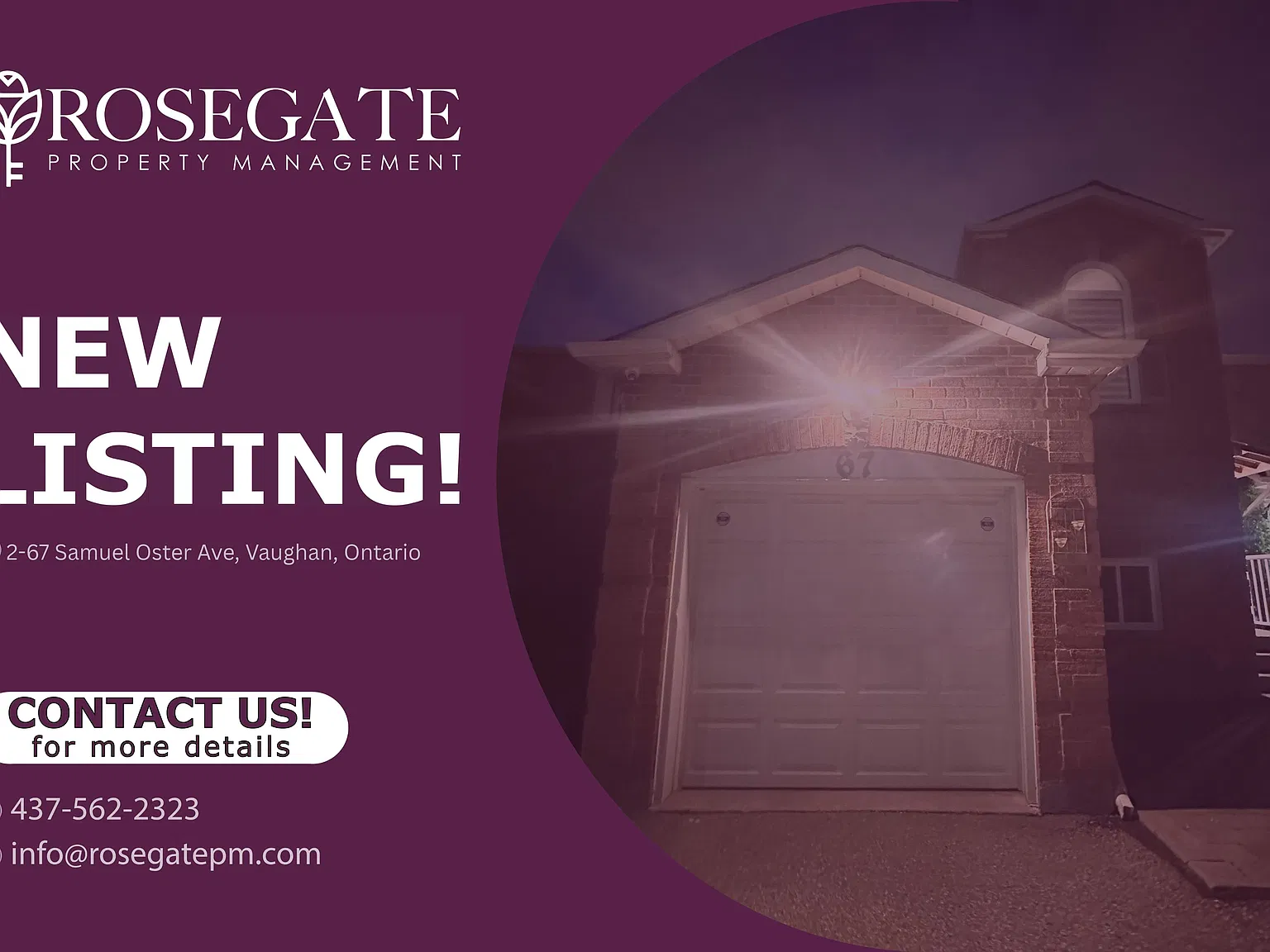 67 Samuel Oster Avenue Vaughan — Photo 1