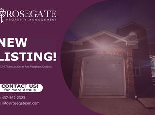 67 Samuel Oster Ave #2, Vaughan, ON L4J 7C9