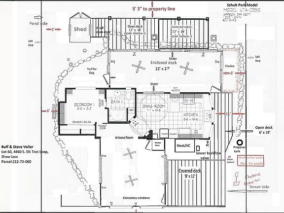Floor plan, permitted.