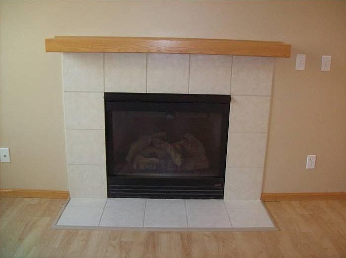 Cozy gas fireplace!