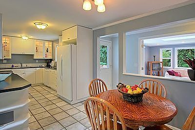 You can look out and see mature landscaping from almost anywhere in house