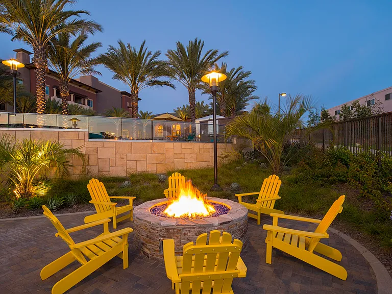 Outdoor Lounge + Firepit