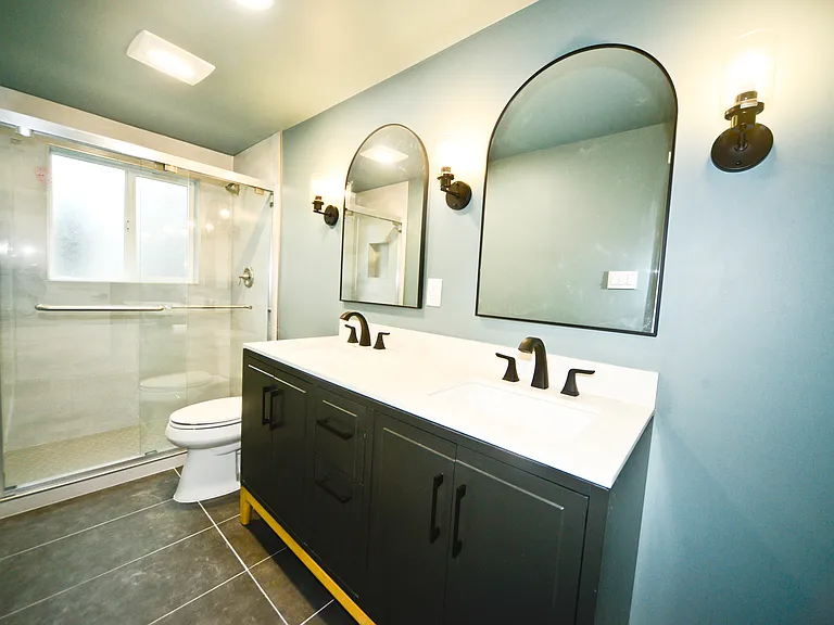 3rd bathroom with a walk-in shower