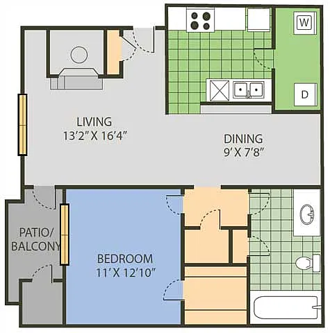 Floor plan A4C