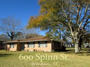 600 Spinn St, Brenham, TX 77833