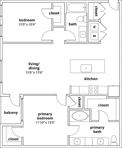 Floor plan B3