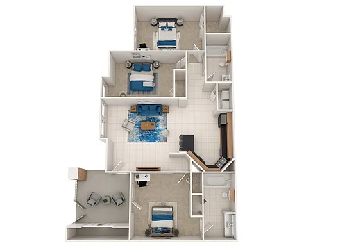Floor plan The Snead