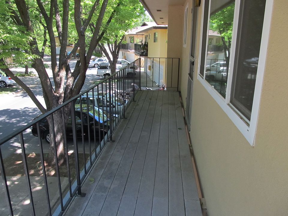 deck at front entry