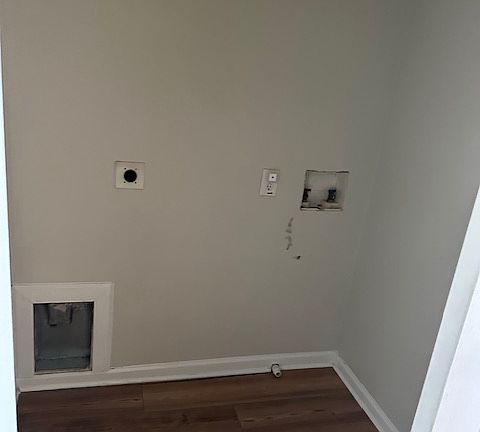 Laundry room hook up