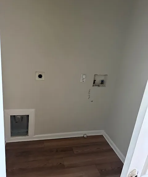 Laundry room hook up