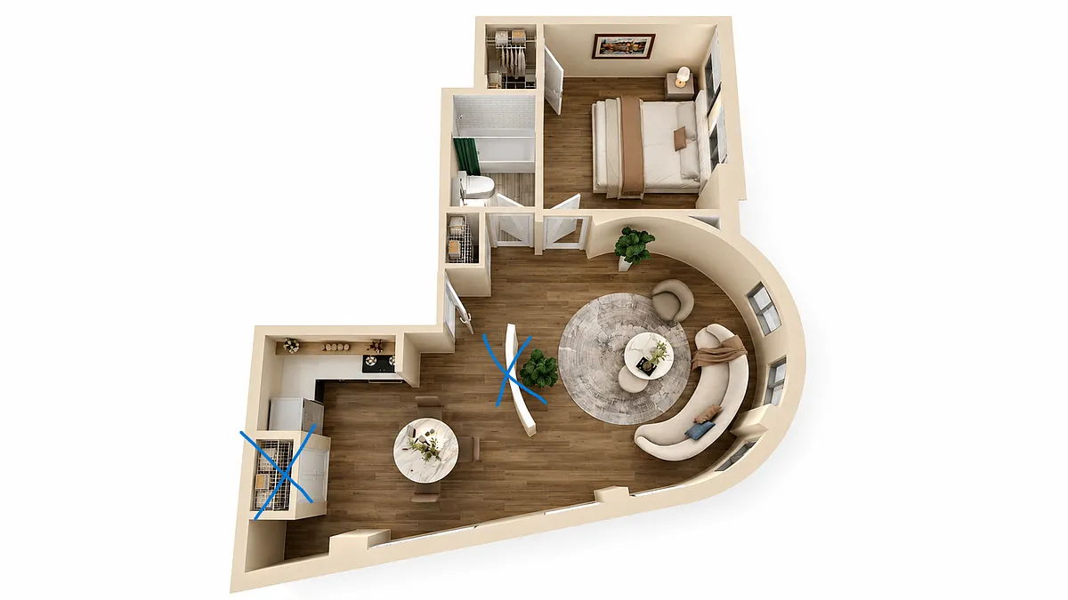 Floor plan A1
