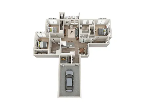 Floor plan C1-ADA-1524