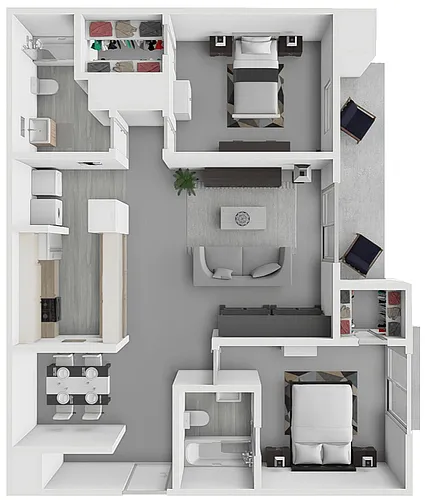 Floor plan The Magnolia