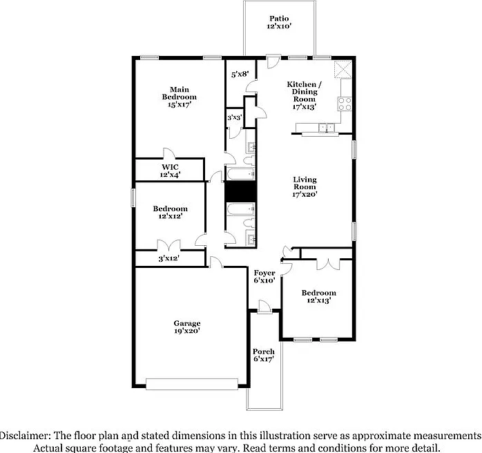 3 bed, 2.0 bath, 1647 sqft, $1,775 — Photo 2