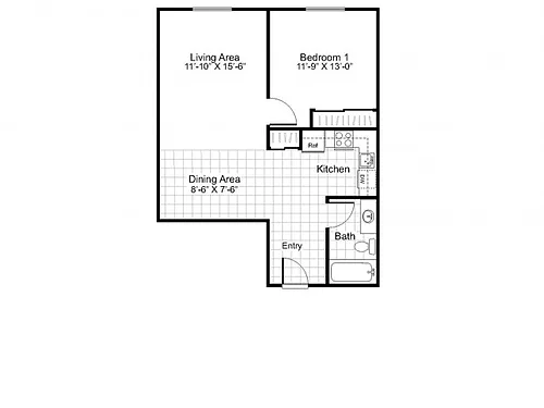 Floor plan A1A