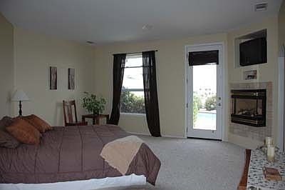 Spacious master bedroom