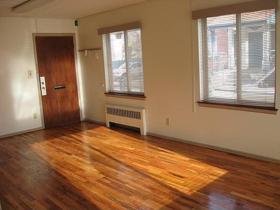 Living room facing door