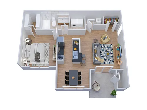 Floor plan A1
