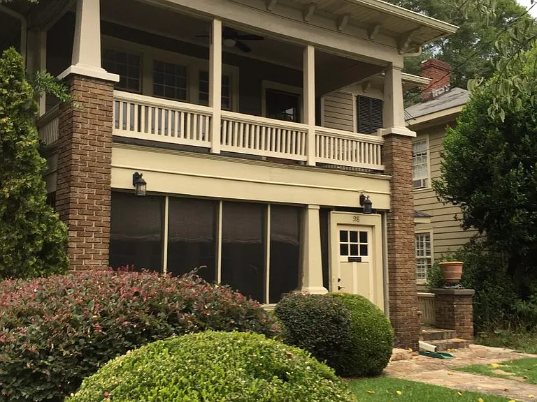 Front of House, your apt entrance is down driveway