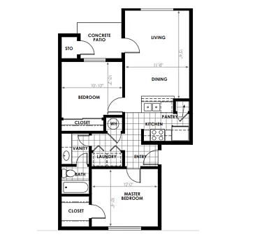 Floor plan Phase 1 D