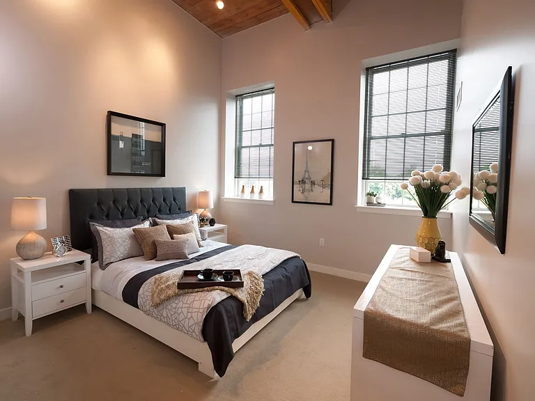 Carpeted Bedroom