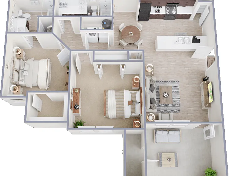 B1 Floorplan Diagram