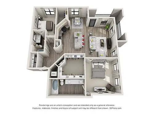 Floor plan b3c