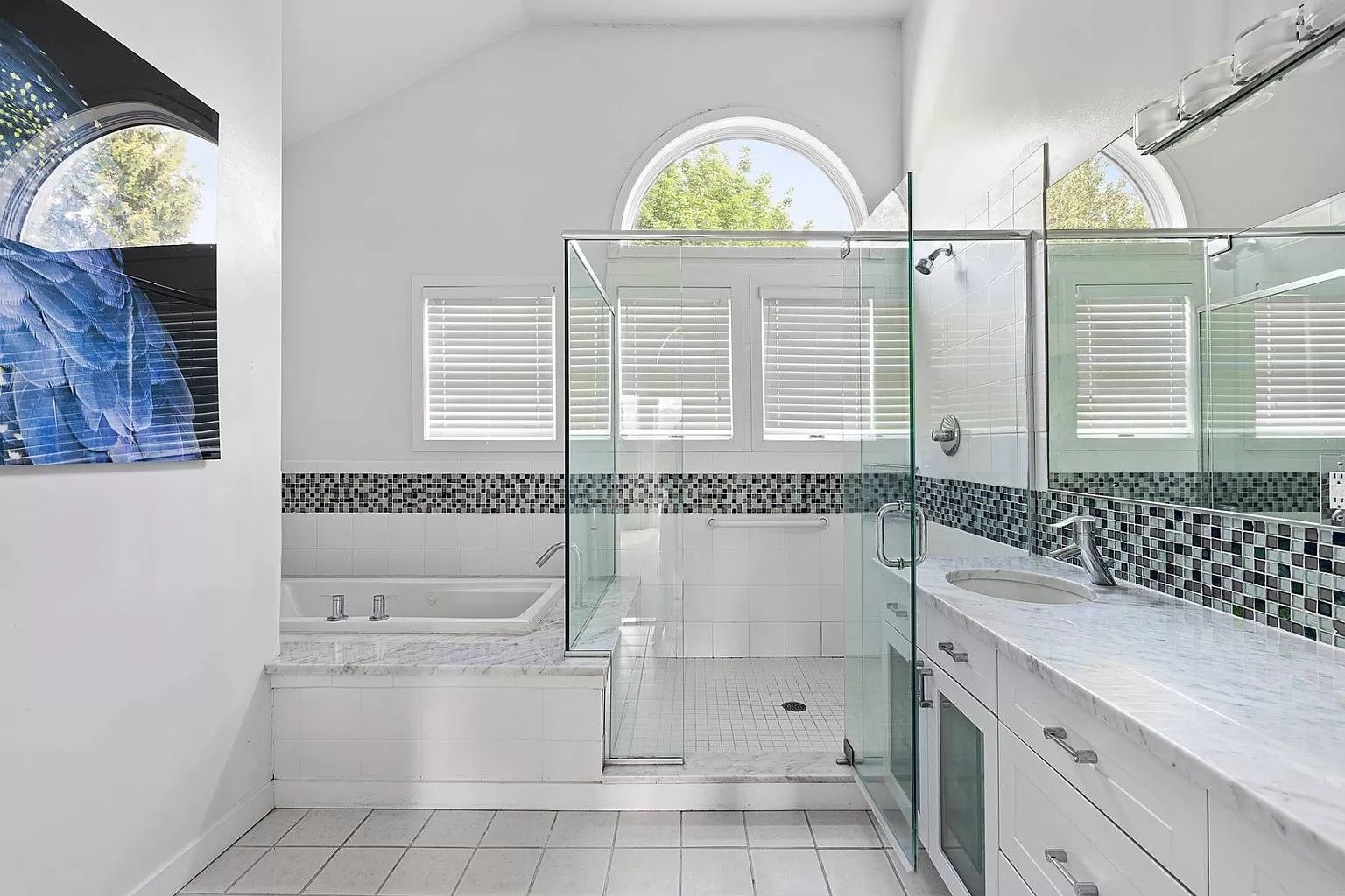  Primary Bathroom with two sinks (second sink not in photo) (second floor)