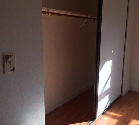 large closets  in all rooms