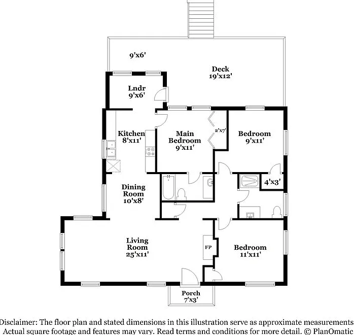3 bed, 2.0 bath, 1067 sqft, $2,020 — Photo 2