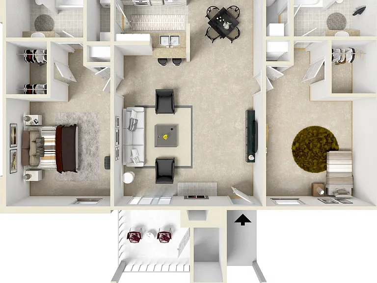 The Vineyard of Olive Branch Apartment Homes — Photo 37