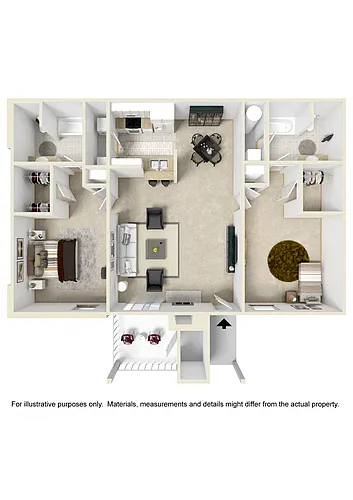 Floor plan Wesson