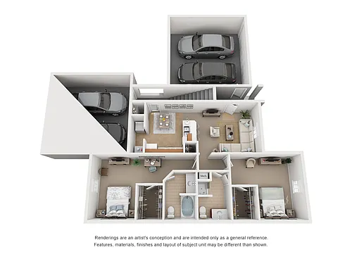 Floor plan 2 Bedroom