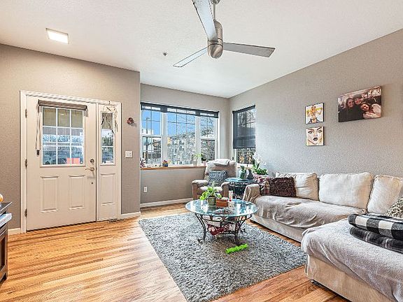 Lots of room for furniture in the living room.