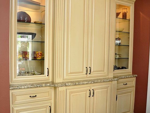 Buffet in Kitchen Eating Area