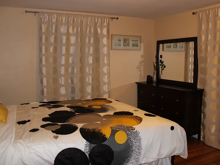 Master bedroom on the first floor