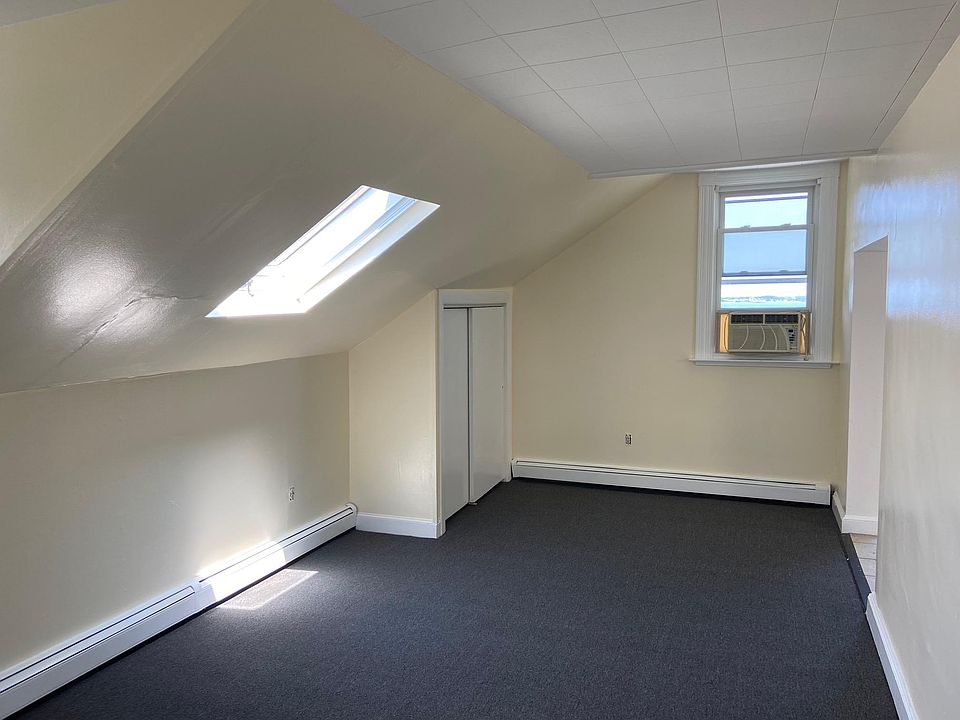 Living room looking towards front of building