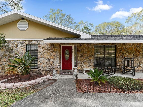 Welcoming front porch