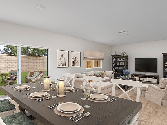 Cozy dining area