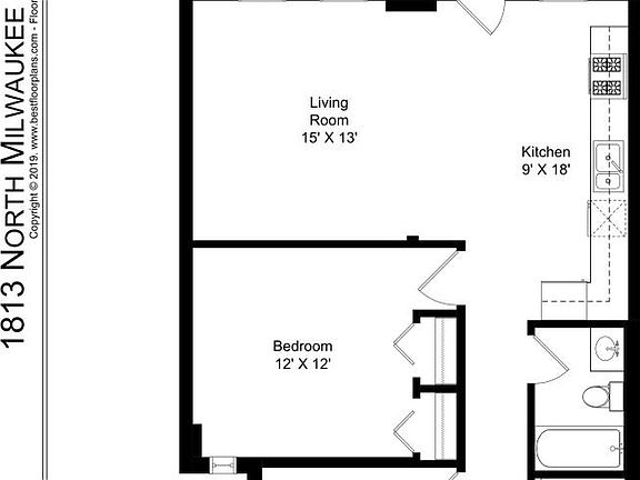 5th image of 1814 N Milwaukee Ave #3R