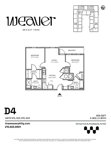 Floor plan D4
