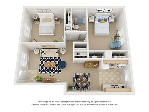 Floor plan The Lieutenant