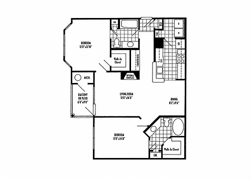 Floor plan B1