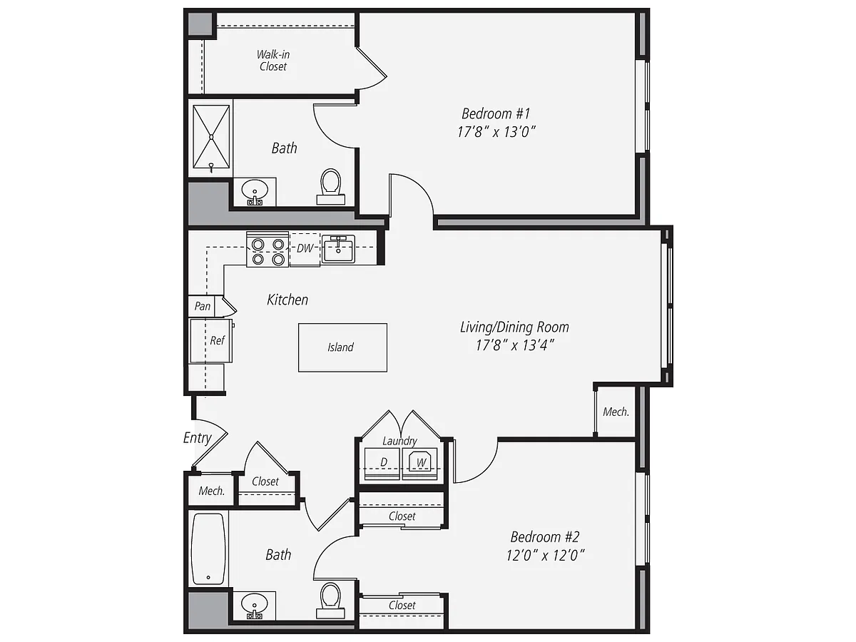 Floor plan B3-1132-2
