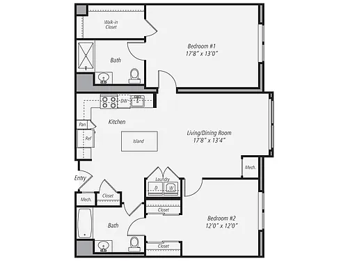 Floor plan B3-1132-2