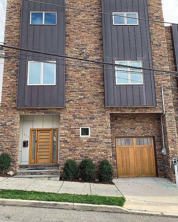 Front of the townhome